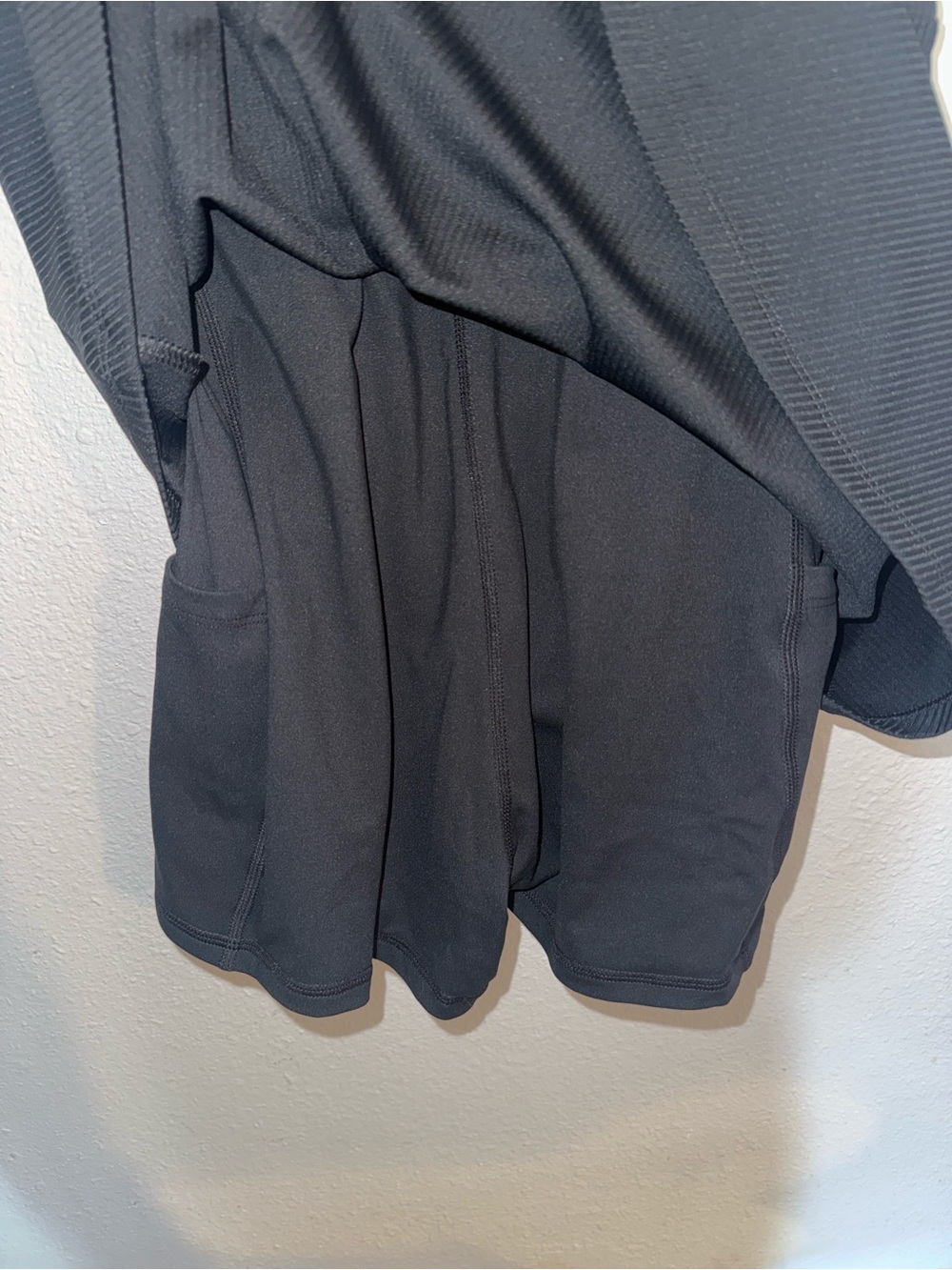 Fabletics Black Ribbed Tank Dress - Picture 6 of 6
